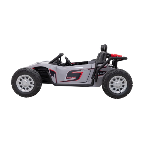Buggy Racing 5 pojazd 2x200W szary na akumulator JS3168.SZA